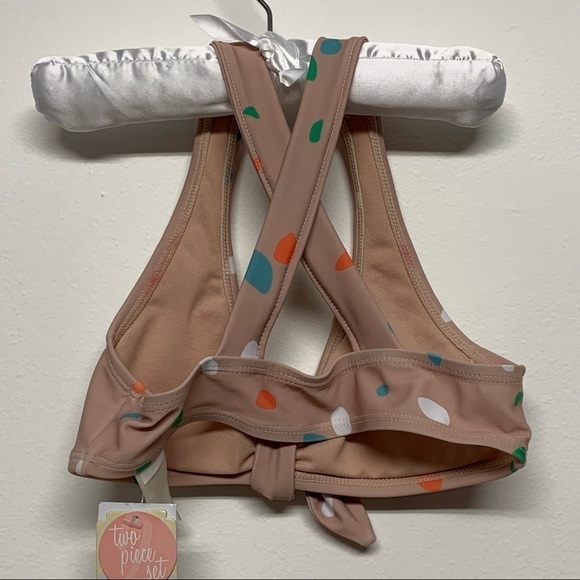 GB Girls | Girls Size 7| Polka Dot Bikini Swim Top NWT - Picture 2 of 8